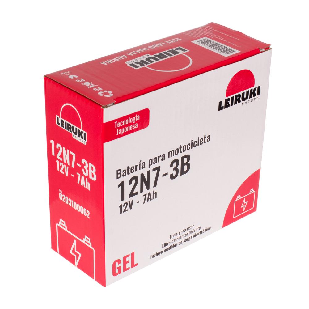 Foto 6 | Bateria Gel Moto 12n7-3b Pulsar Ns Crossmax Atv200 Leiruki