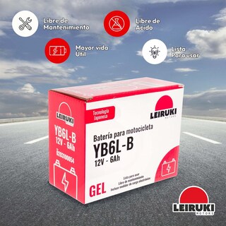 Foto 3 | Bateria Gel Moto Yb6l-b Lithium150 Ft150 Cargo150 Leiruki