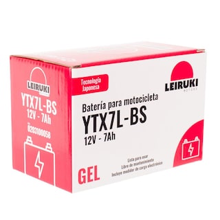 Foto 6 | Bateria Gel Moto Ytx7l-bs Cargo150 Mt03 Twister125 Leiruki