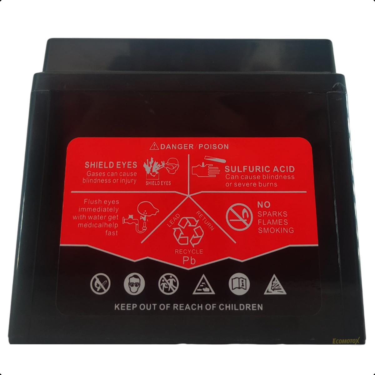 Foto 4 | Bateria Para Motocicleta Windsor Kimtec Yt5xl-bs Color Negro