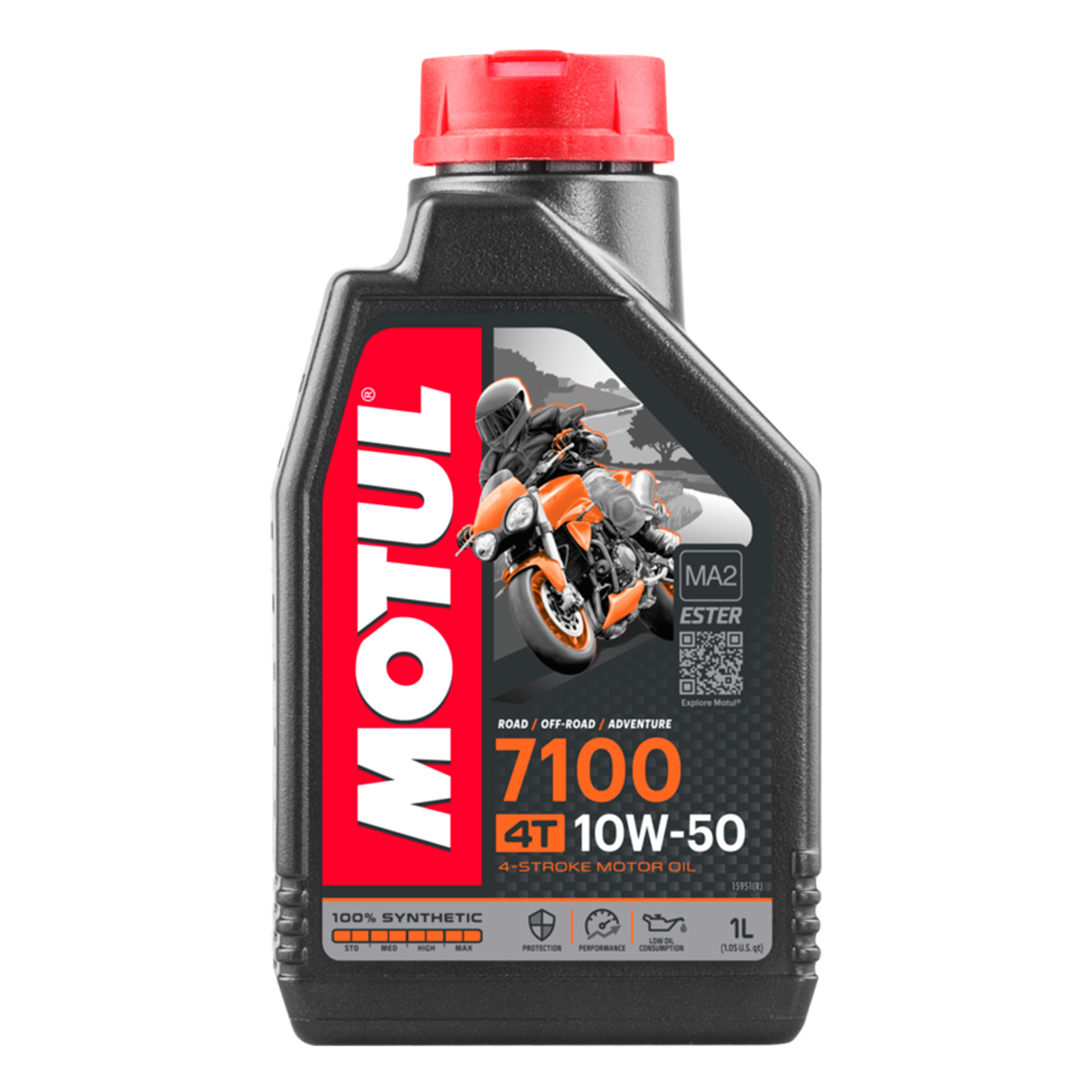 Foto 2 pulgar | Aceite para Moto Motul 7100 4t-1l 20w50 Sintético