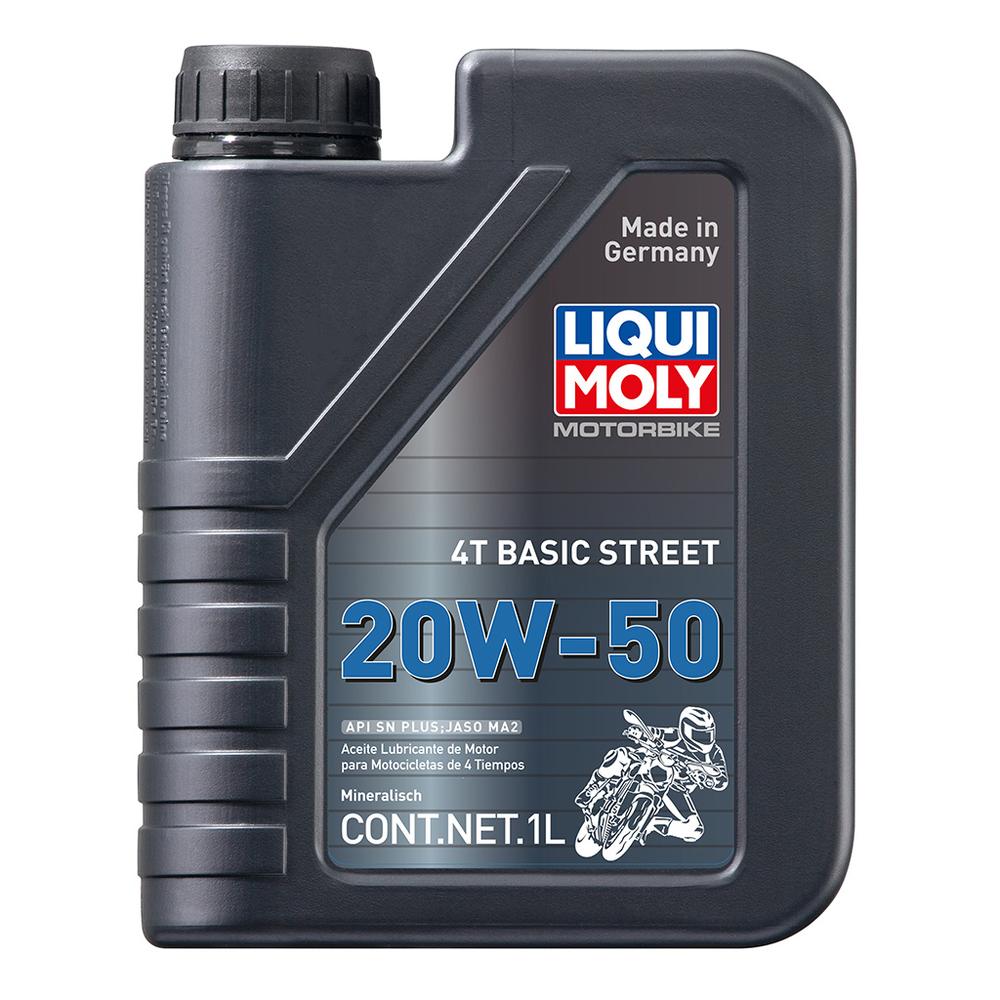 Foto 2 pulgar | Aceite 20w50 Mineral Sn Plus/ma2 1l (c/6) Moto 4t Liqui Moly