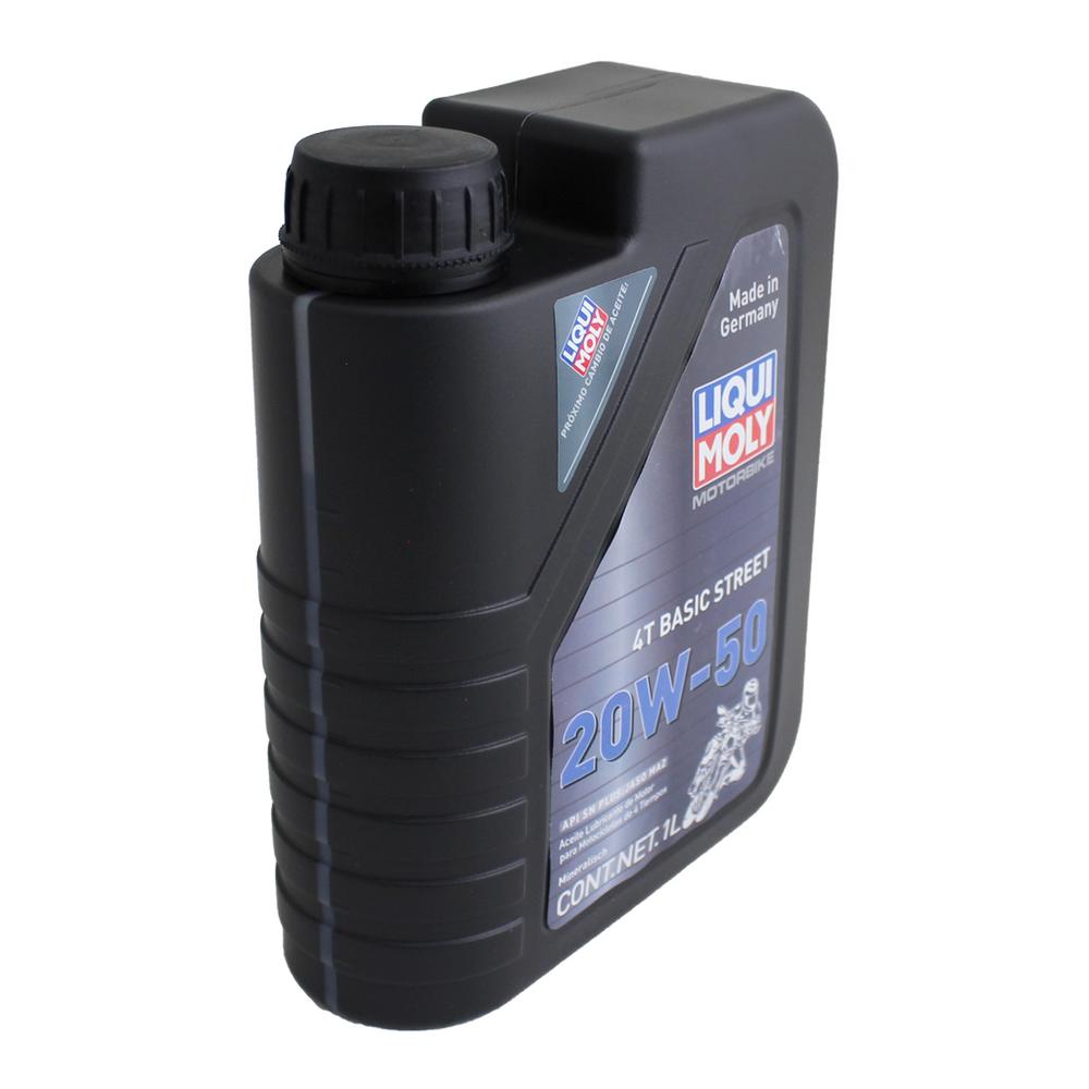 Foto 4 pulgar | Aceite 20w50 Mineral Sn Plus/ma2 1l (c/6) Moto 4t Liqui Moly