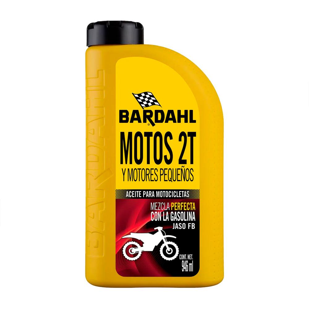 Foto 2 pulgar | Aceite Mineral Para Moto Bardahl 2t 20w50 Negro