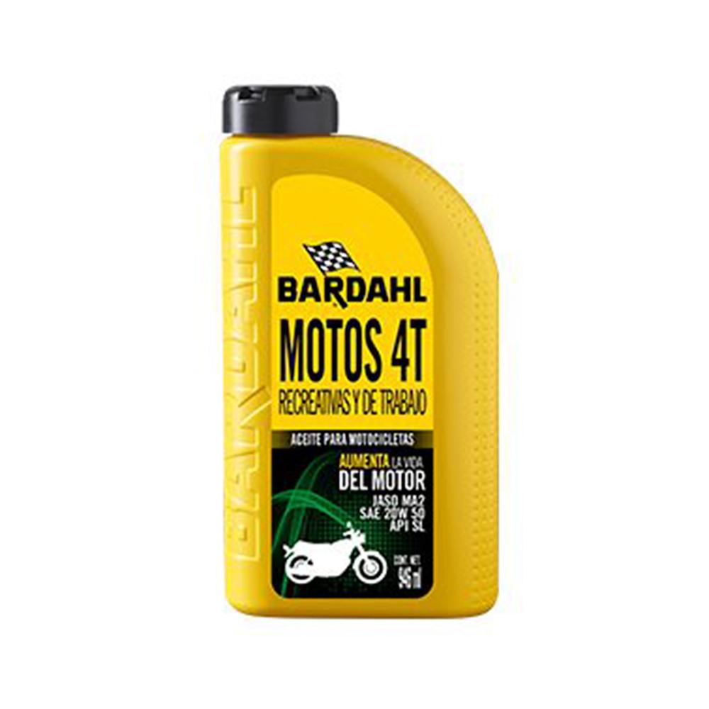 Foto 2 pulgar | Aceite Mineral Para Moto Bardahl 4t 20w50 946ml Amarillo