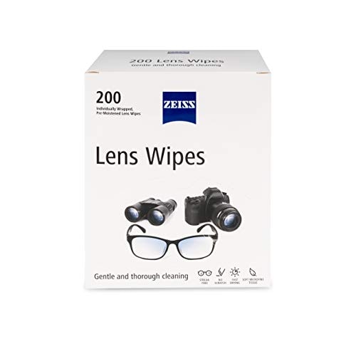 Toallitas para Limpieza de Lentes Zeiss LensWipes-200 Paquete con 200 Piezas $629