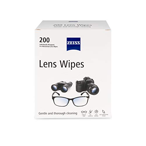 Toallitas para Limpieza de Lentes Zeiss LensWipes-200 Paquete con 200 Piezas