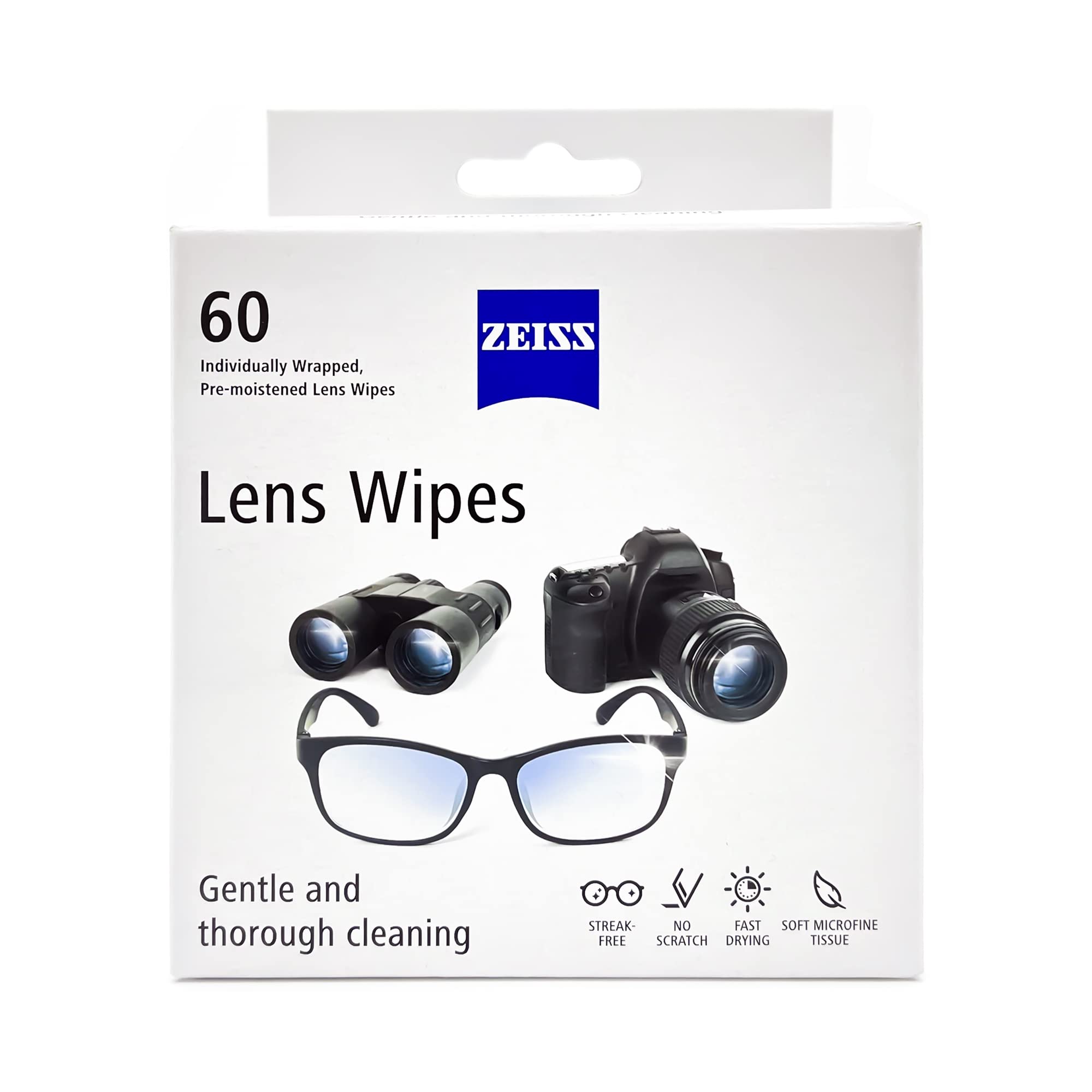 Foto 2 | Toallitas Limpiadoras De Lentes Zeiss, Paquete De 120 - Venta Internacional.