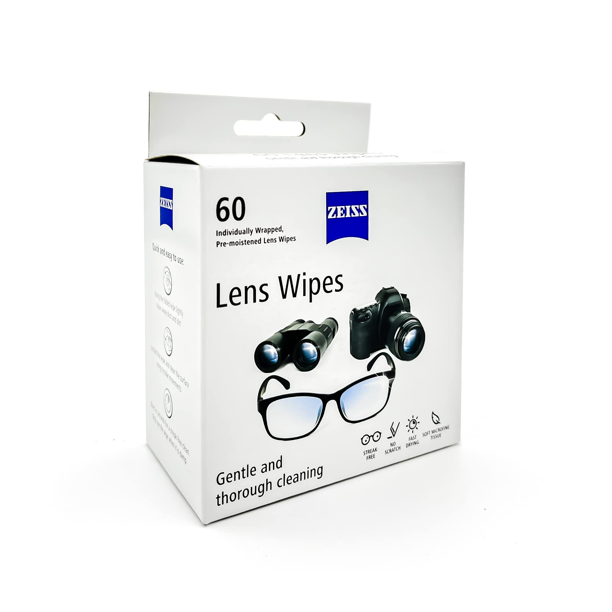 Foto 5 pulgar | Toallitas Limpiadoras De Lentes Zeiss, Paquete De 120 - Venta Internacional.
