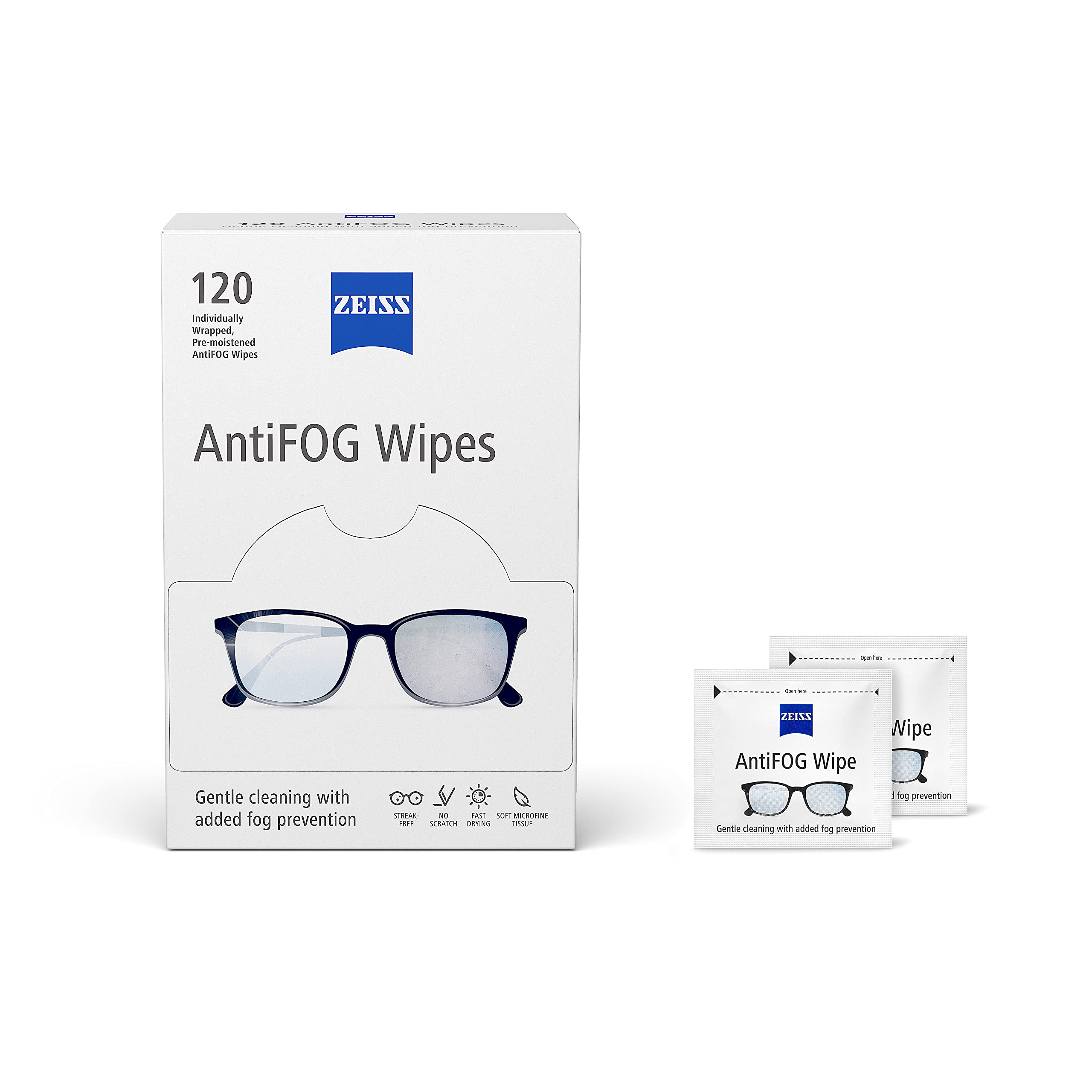 Foto 1 | Toallitas Antivaho Zeiss 120 Unidades - Venta Internacional.