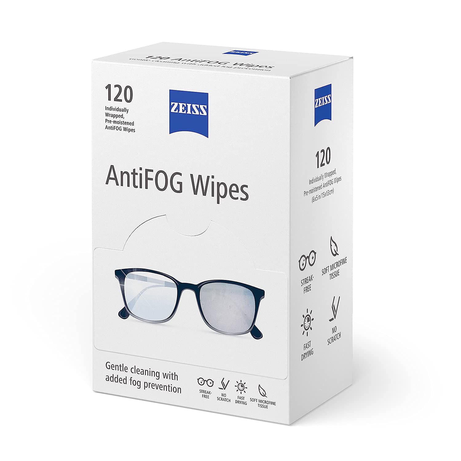 Foto 4 pulgar | Toallitas Antivaho Zeiss 120 Unidades - Venta Internacional.