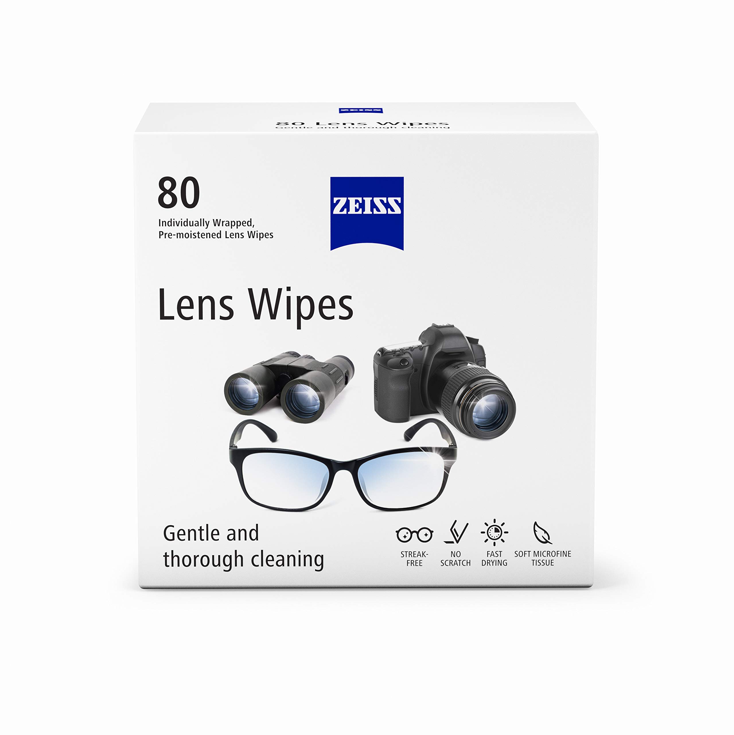 Foto 2 pulgar | Toallitas Limpiadoras De Lentes Zeiss Prehumedecidas  80 Unidades - Venta Internacional.