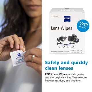Foto 5 | Toallitas Limpiadoras De Lentes Zeiss Prehumedecidas 80 Unidades - Venta Internacional.