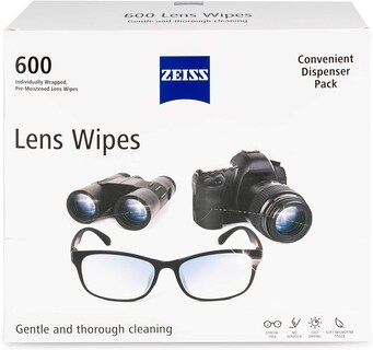 Foto 1 | Toallitas Limpiadoras De Lentes Zeiss Prehumedecidas 600 Unidades - Venta Internacional.