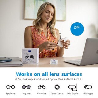 Foto 5 | Toallitas Limpiadoras De Lentes Zeiss Prehumedecidas 600 Unidades - Venta Internacional.