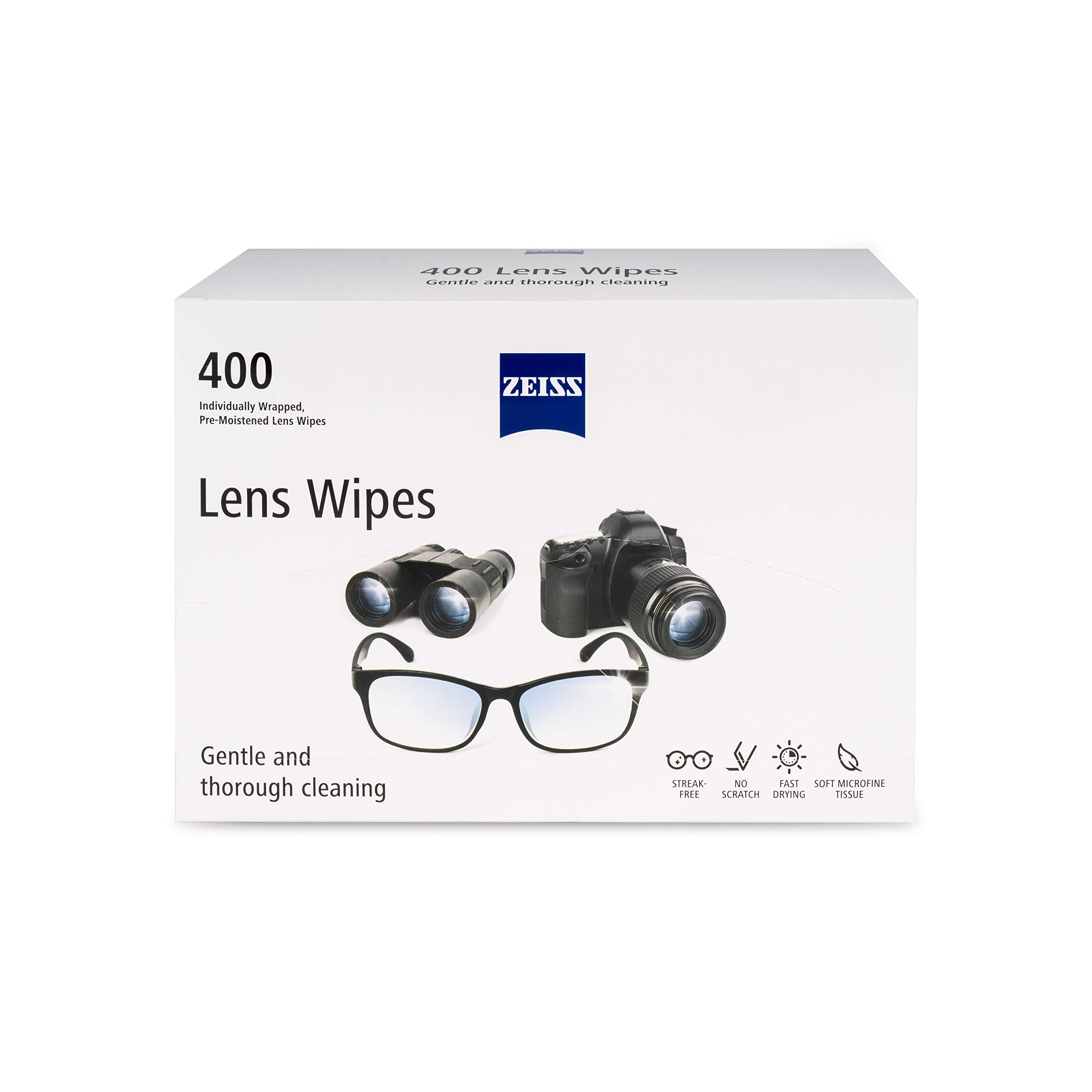 Foto 2 pulgar | Toallitas Limpiadoras De Gafas Zeiss Con Alcohol  400 Unidades - Venta Internacional.