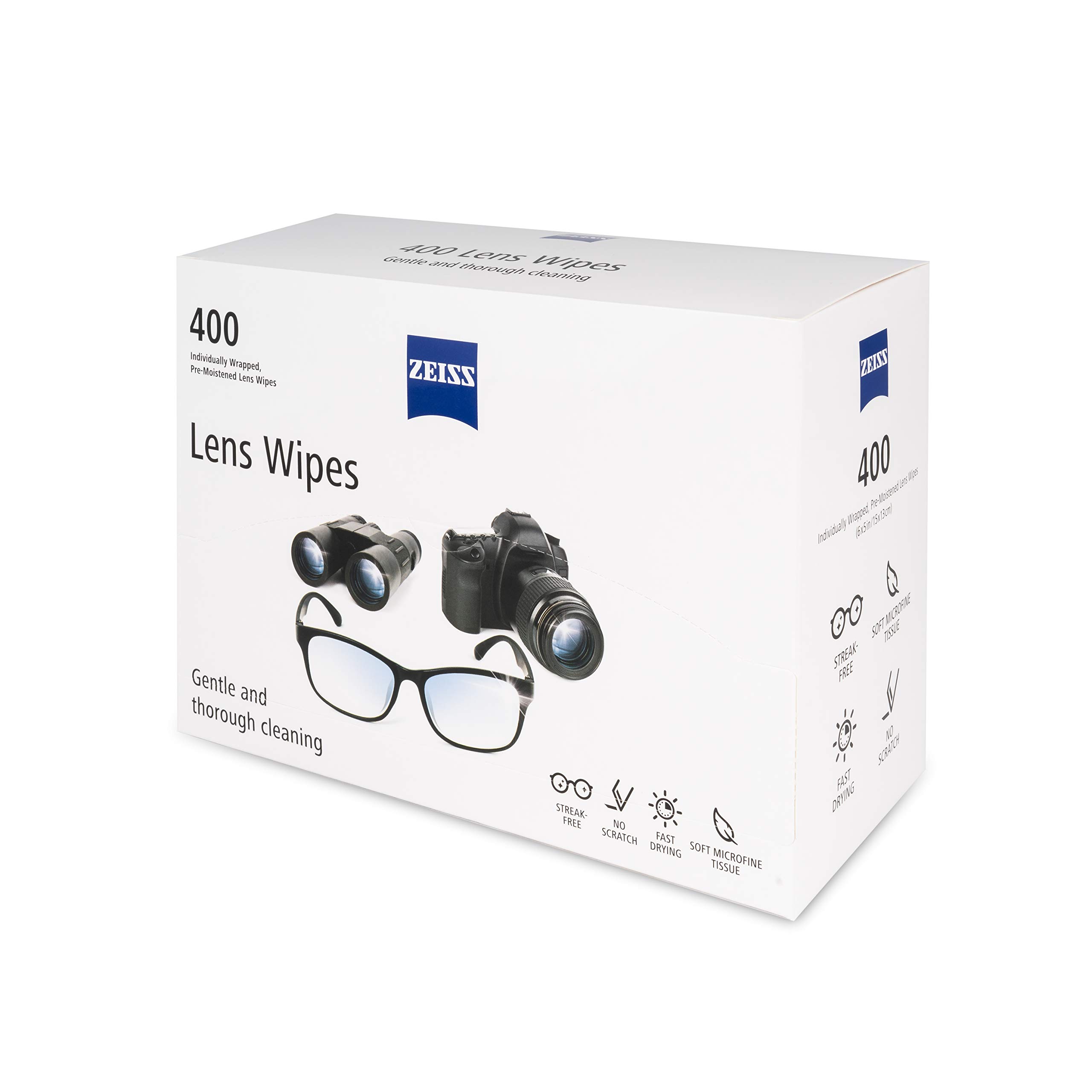 Foto 3 pulgar | Toallitas Limpiadoras De Gafas Zeiss Con Alcohol  400 Unidades - Venta Internacional.