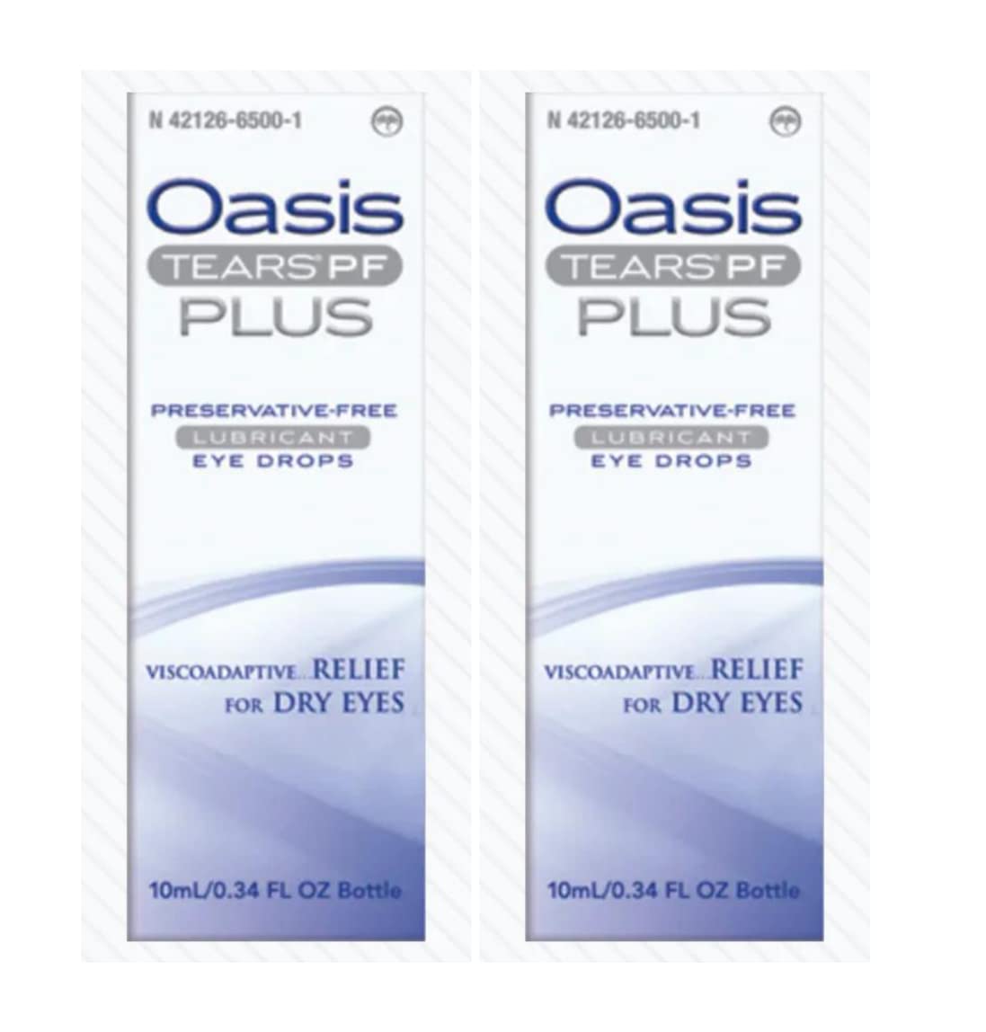 Foto 2 pulgar | Gotas Lubricantes Para Ojos Oasis Tears Pf Plus De 10 Ml (paquete De 2) - Venta Internacional.