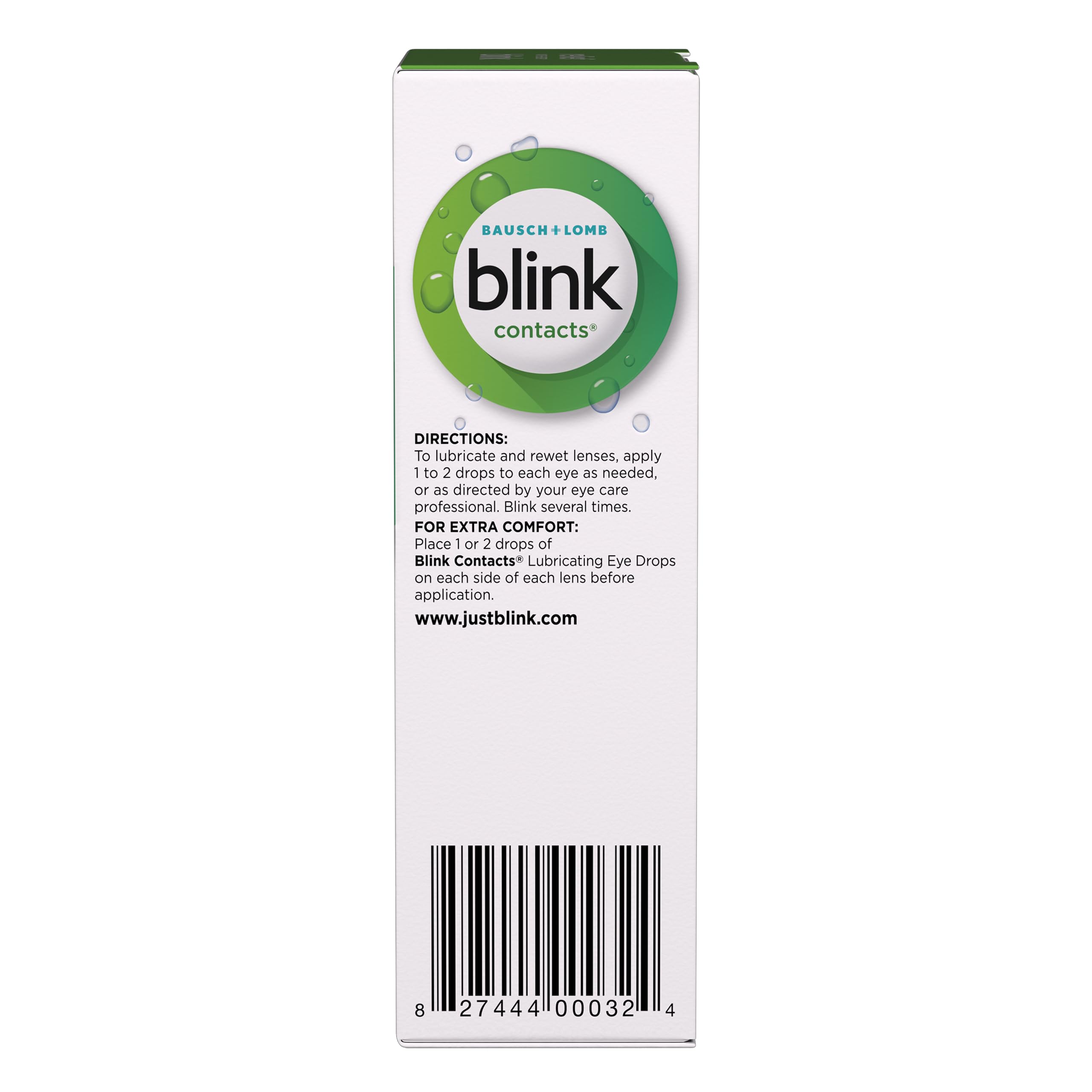 Foto 4 | Gotas Lubricantes Para Ojos Blink Contacts, 10 Ml (paquete De 3) - Venta Internacional.