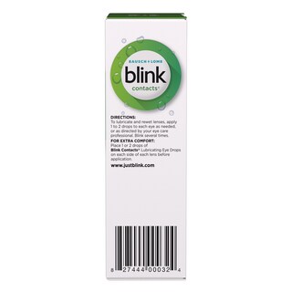 Foto 4 | Gotas Lubricantes Para Ojos Blink Contacts, 10 Ml (paquete De 3) - Venta Internacional.