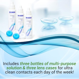 Foto 4 | Solución para Lentes de Contacto Menicon Unique Ph 118 Ml Paquete de 3 con Estuche - Venta Internacional