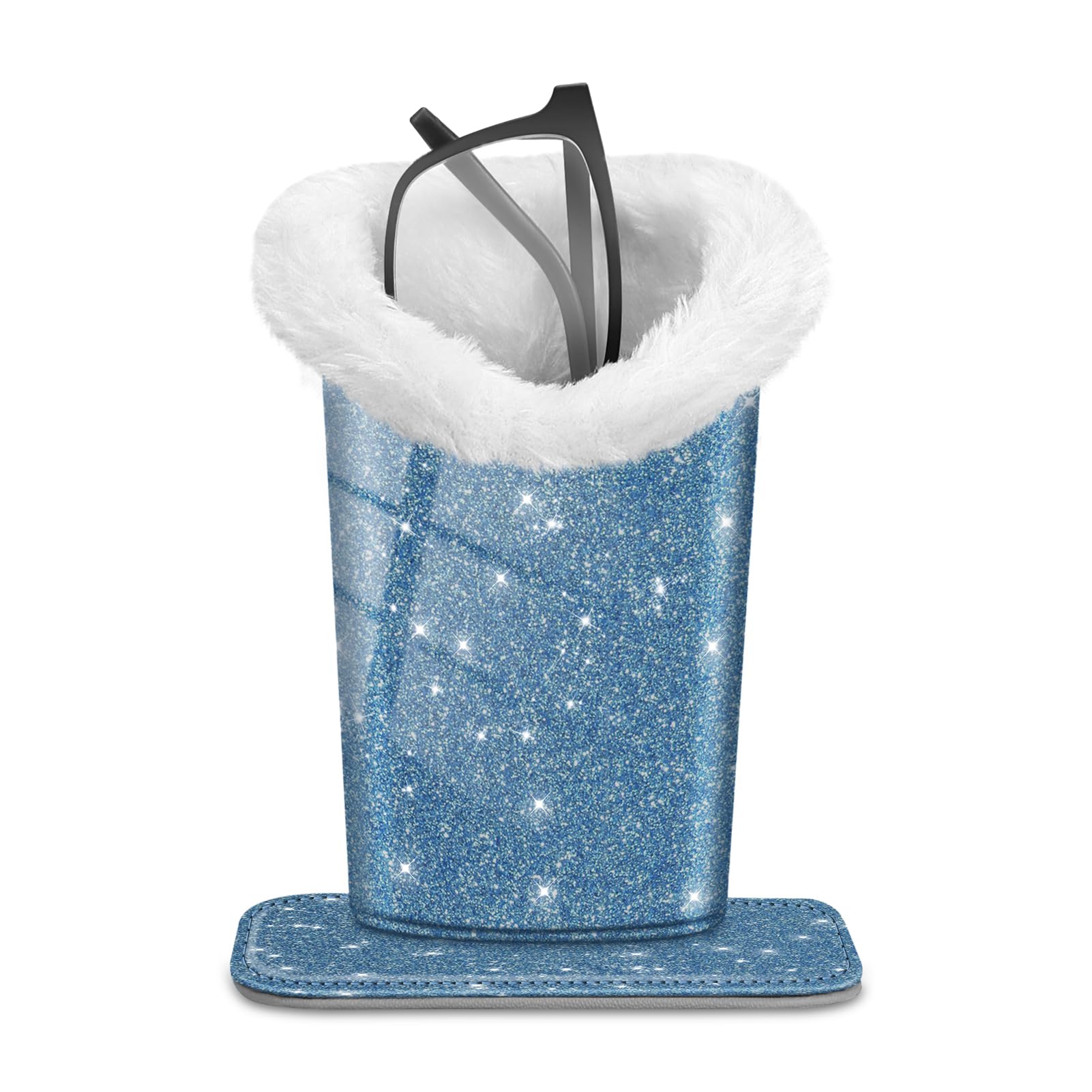 Soporte Para Anteojos Fintie Con Forro De Felpa, Antiarañazos, Azul - Venta Internacional.