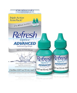 Foto 1 | Gotas Para Ojos Refresh Optive Advanced De 10 Ml (paquete Doble) - Venta Internacional.