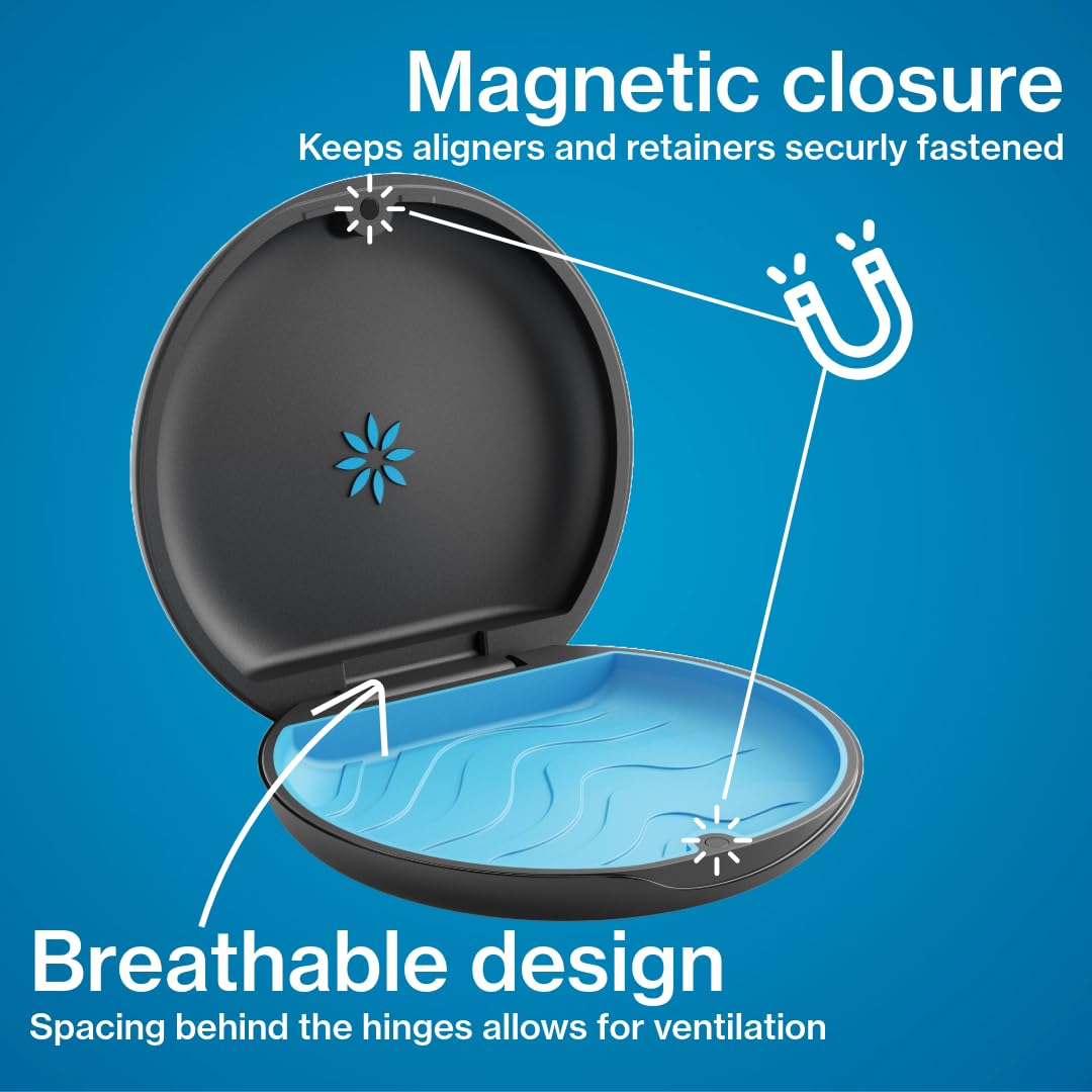 Foto 4 | Estuche Alineador Y De Retención Invisalign Negro - Venta Internacional.