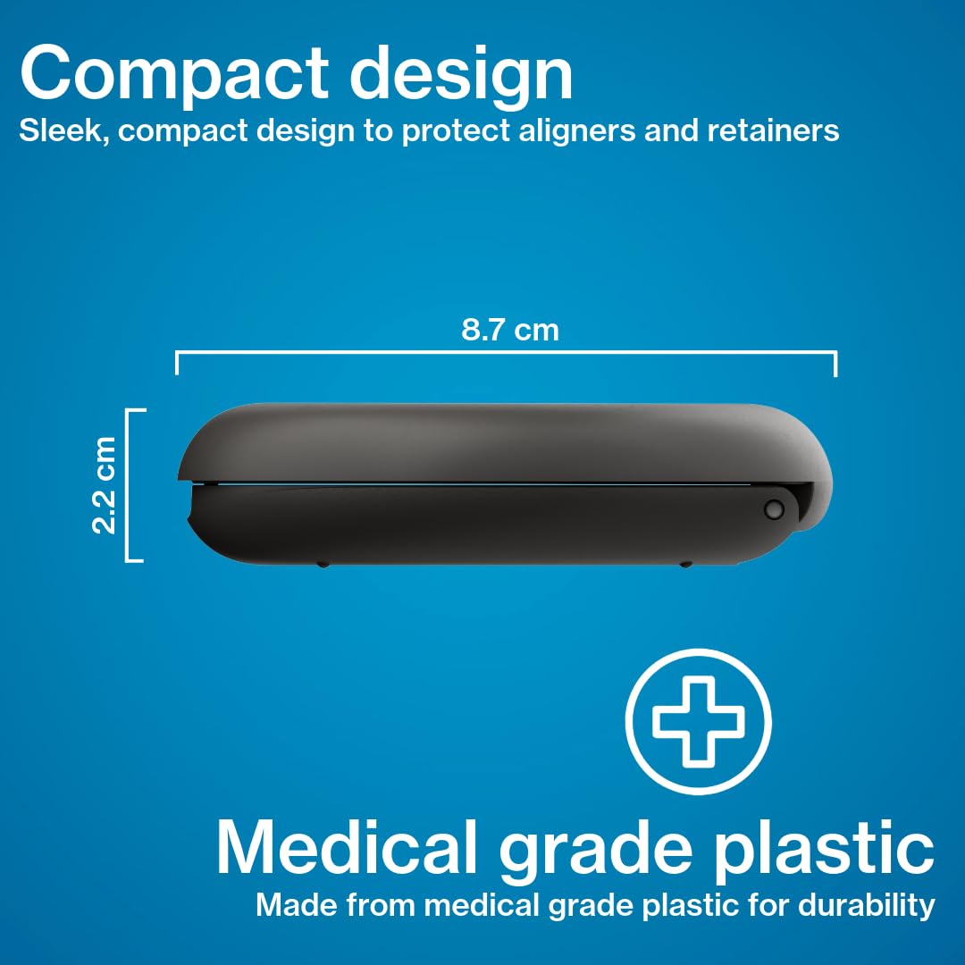 Foto 5 | Estuche Alineador Y De Retención Invisalign Negro - Venta Internacional.