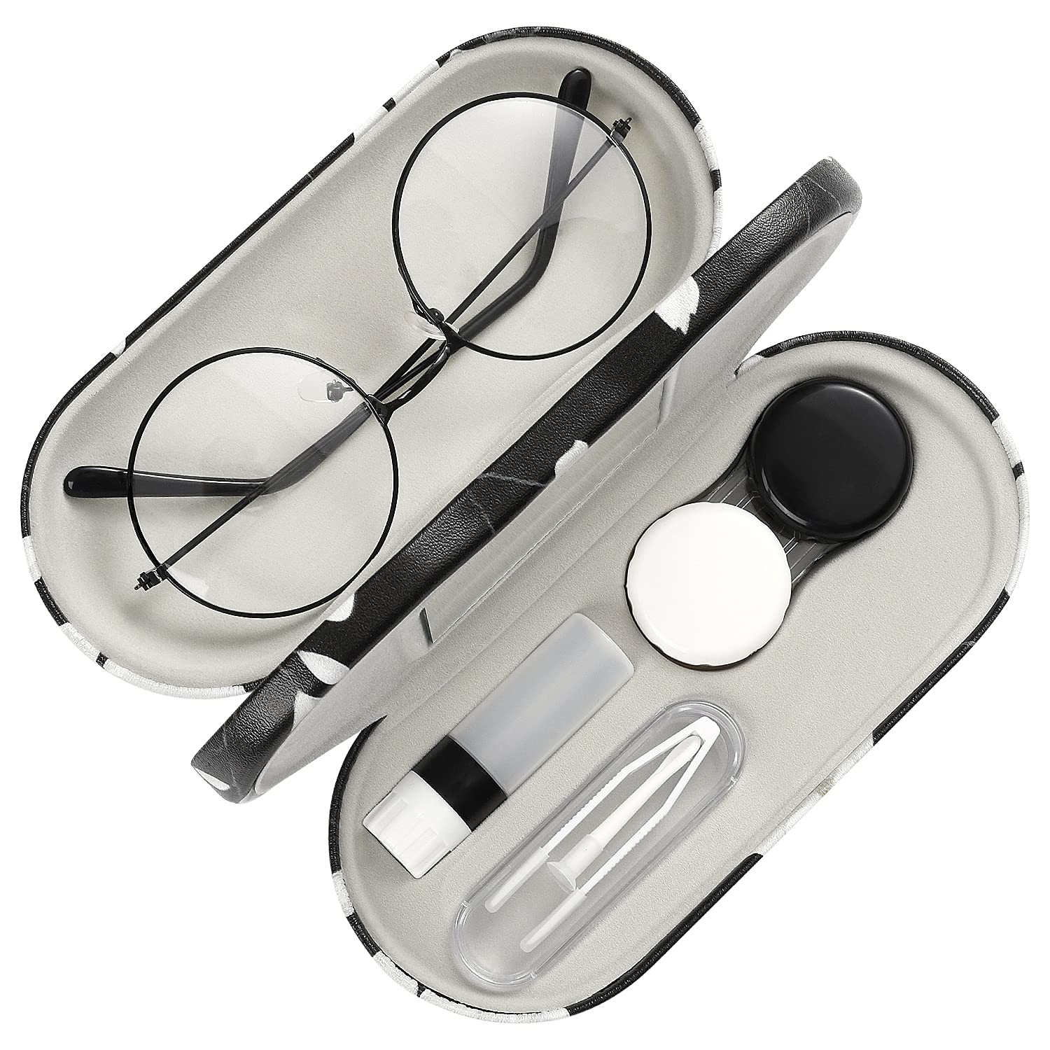 Foto 2 pulgar | Funda Para Gafas Y Lentes De Contacto Moko  Piel De Doble Cara - Venta Internacional.