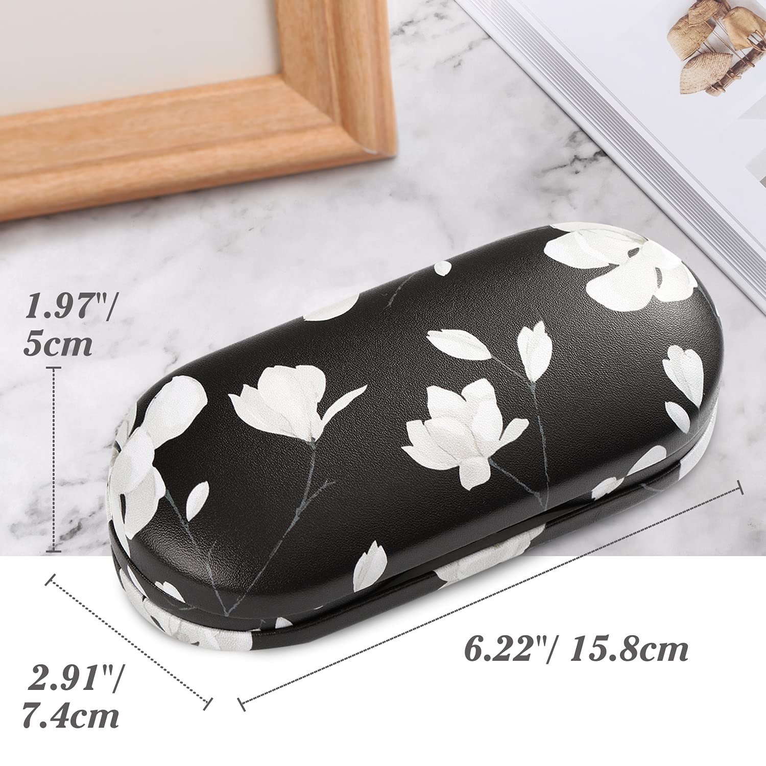 Foto 7 pulgar | Funda Para Gafas Y Lentes De Contacto Moko  Piel De Doble Cara - Venta Internacional.