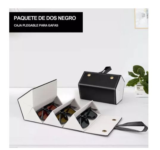 Foto 3 pulgar | Organizador Plegable de Gafas para Sol Wünd Negro 5 Espacios