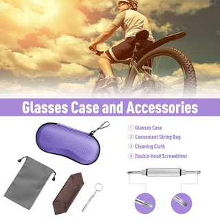 Foto 2 | Funda Rígida para Gafas de Sol Fintie Morada - Venta Internacional