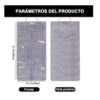 Foto 4 | Organizador de Anteojos de Sol 16 Ranuras a Prueba de Polvo Gris