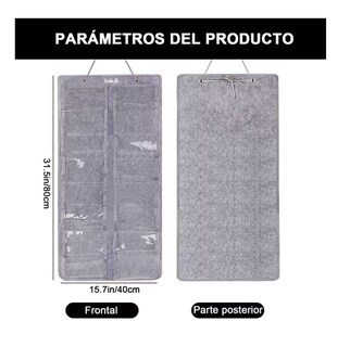 Foto 4 | Organizador De Anteojos De Sol Lab.g 16 Ranuras A Prueba De Polvo Gris