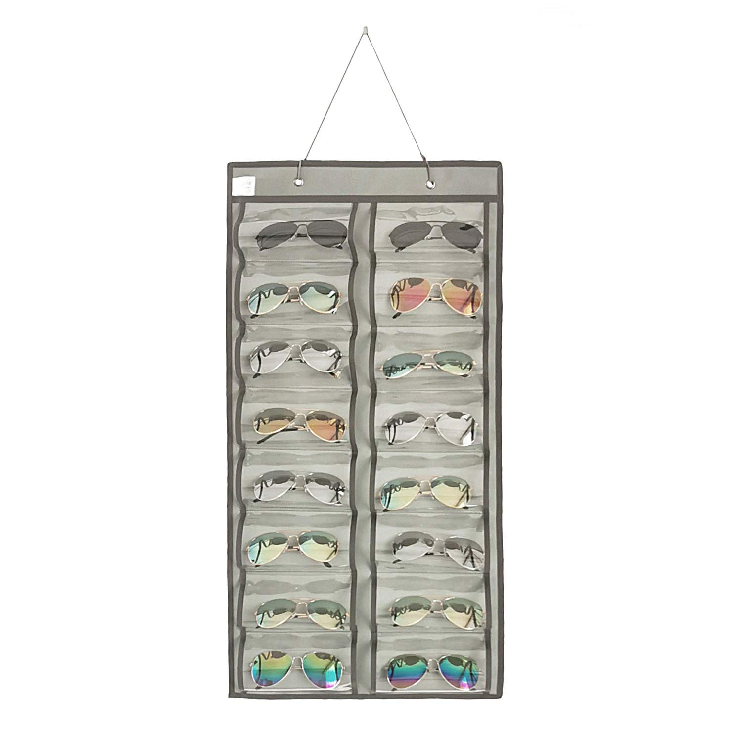 Foto 2 | Organizador de Lentes Anizer para Colgar a Doble Cara con 32 Ranuras - Venta Internacional