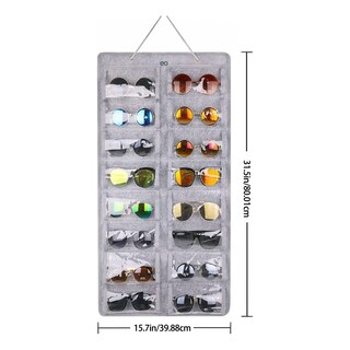 Foto 2 | Organizador De Gafas De Sol De Suspensión A Prueba De Polvo Eo Safe Imports Esi-19908 Gris