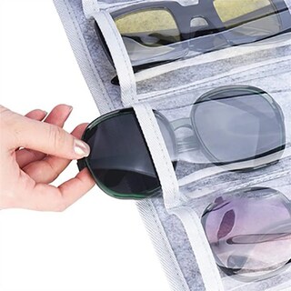 Foto 4 | Organizador De Gafas De Sol De Suspensión A Prueba De Polvo Eo Safe Imports Esi-19908 Gris