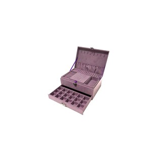 Foto 3 | Estuche Caja Joyería Multifuncional Malubero color Púrpura
