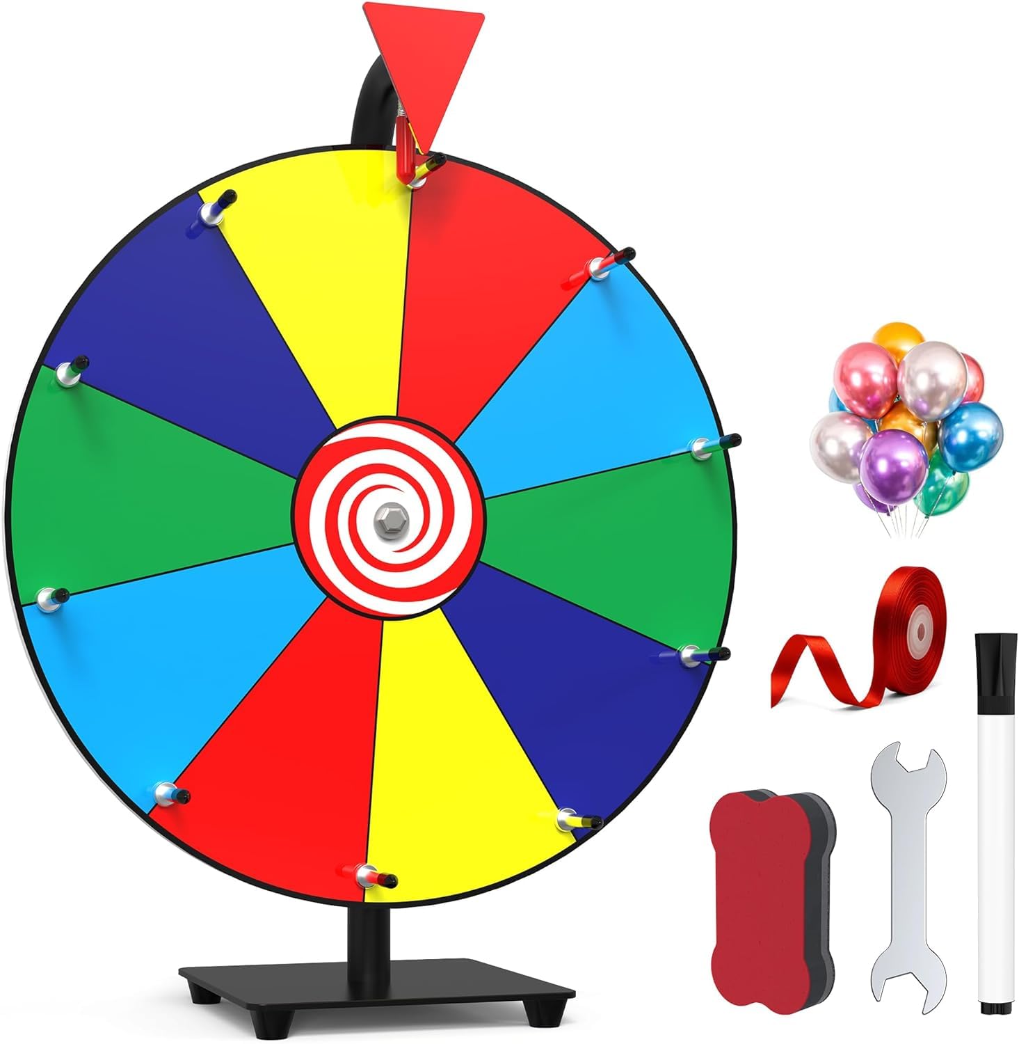 Ruleta De Mesa Prize Wheel S Skstyle De 14 Pulgadas Con 10 Ranuras - Venta Internacional.