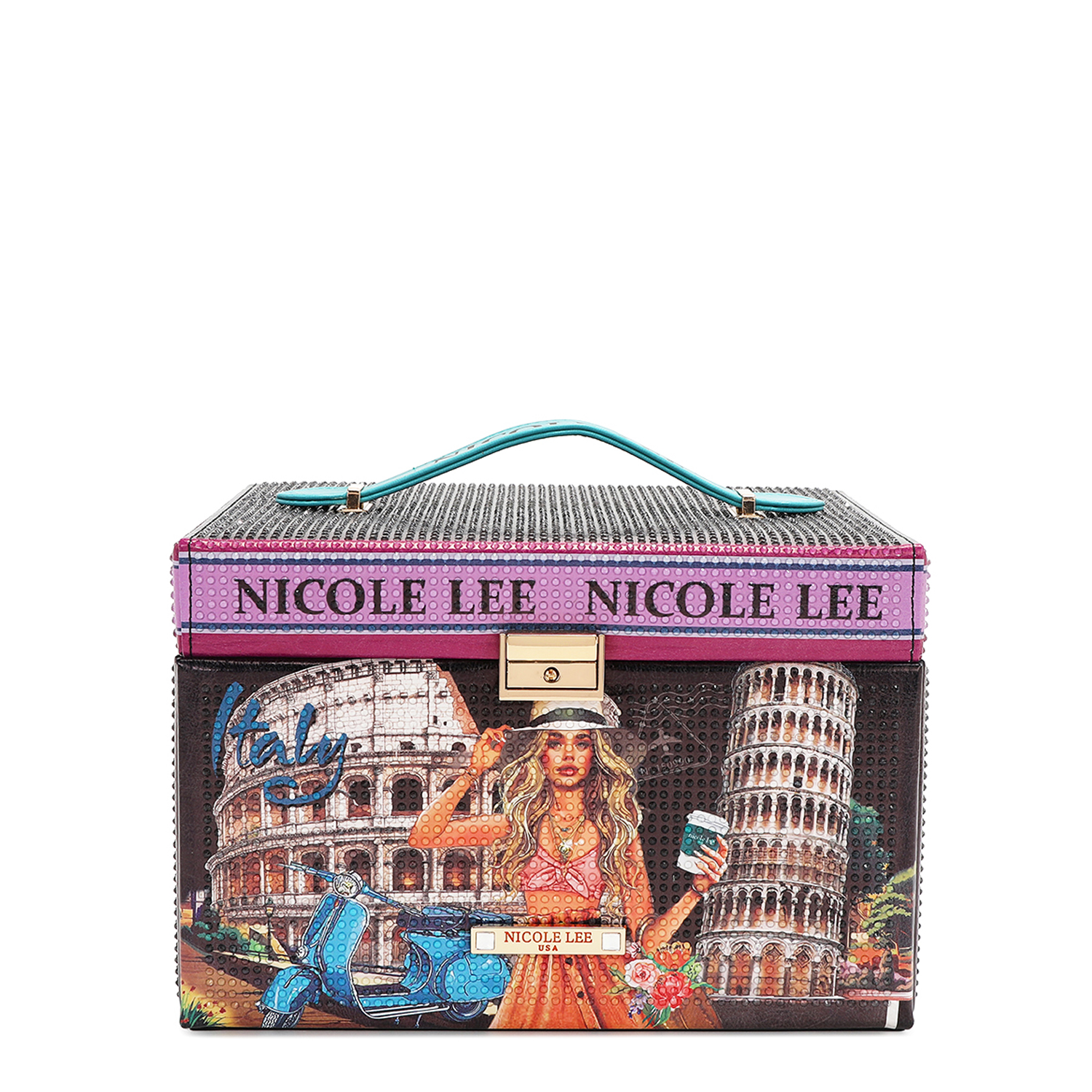 Joyero Organizador  Nicole Lee Print Martha Travels