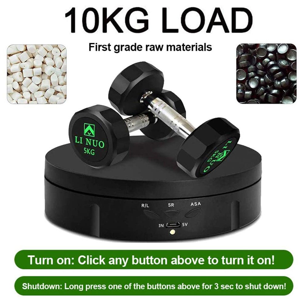 Foto 2 | Expositor Eléctrico Giratorio Para Mesa De Joyería De 360 Grados - Venta Internacional.