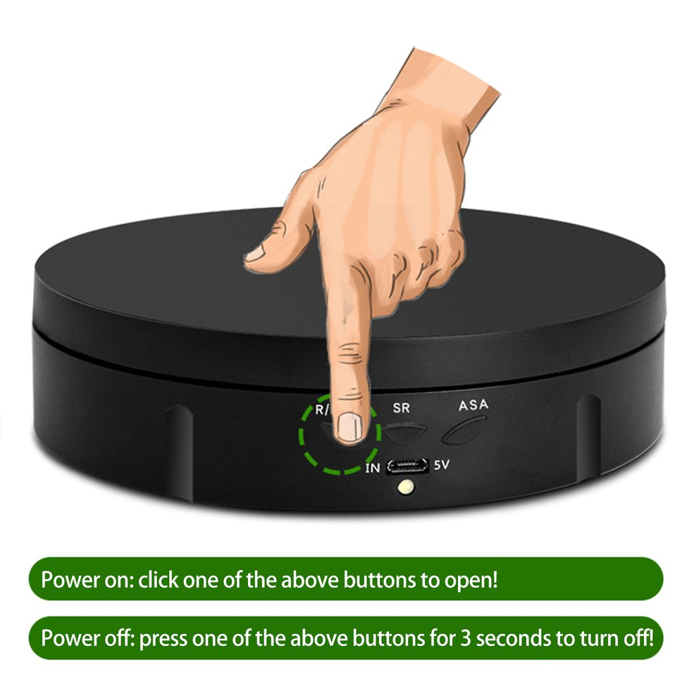 Foto 3 | Expositor Eléctrico Giratorio Para Mesa De Joyería De 360 Grados - Venta Internacional.