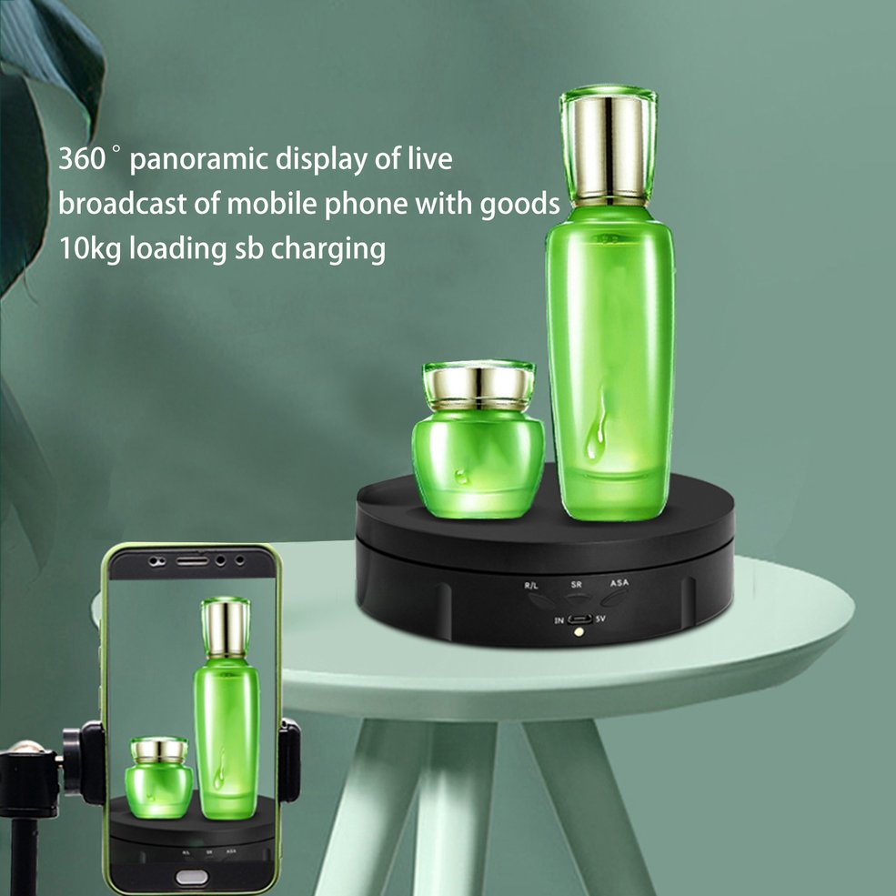 Foto 4 | Expositor Eléctrico Giratorio Para Mesa De Joyería De 360 Grados - Venta Internacional.