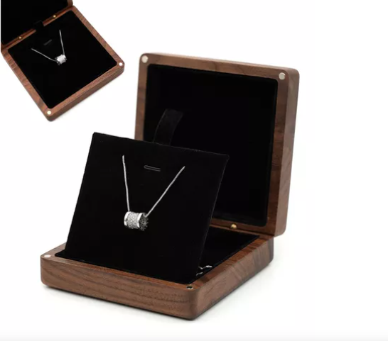 Estuche De Madera Xtellar Para Joyería Color Marrón