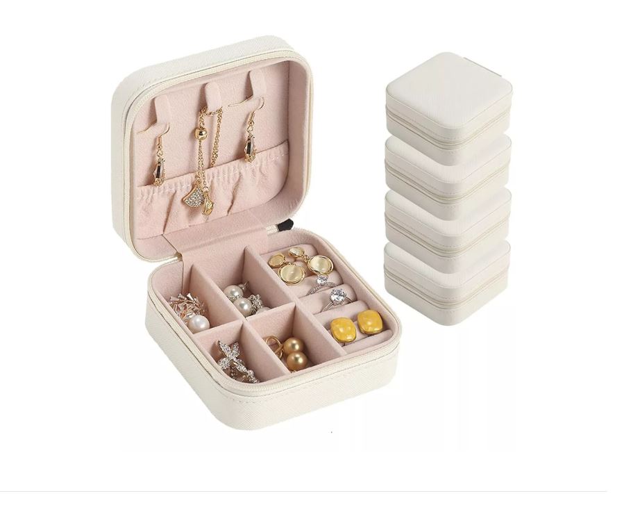 Foto 2 pulgar | 4pcs Joyero Alhajero Organizador Mini Blanco Xtellar