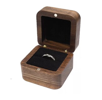 Foto 1 | Caja Xtellar De Madera Alhajero Para Anillos De Boda Y Compromiso