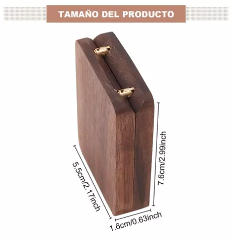 Foto 3 pulgar | Caja Giratoria Xtellar Para Anillos De Compromiso O Matrimonio Color Negro