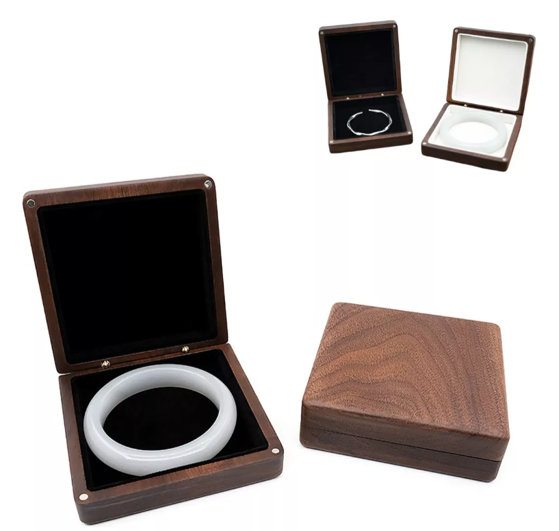Foto 2 pulgar | Caja De Madera Xtellar Para Pulsera Terciopelo Negro
