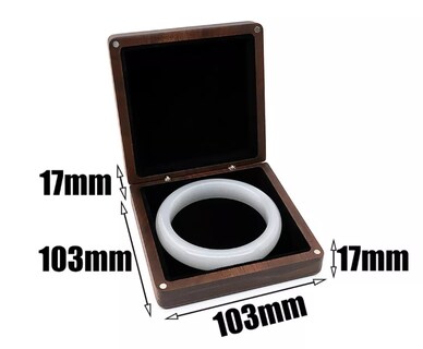 Foto 3 | Caja De Madera Xtellar Para Pulsera Terciopelo Negro